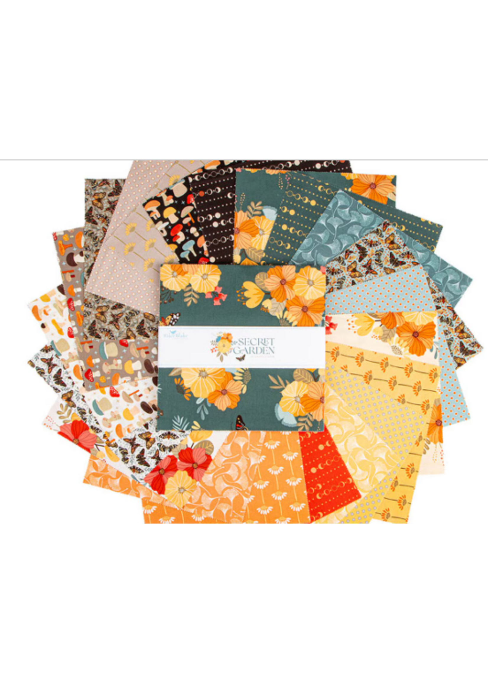 Riley Blake Secret Garden  5" Charm Pack