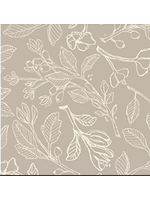 Studio E Fabrics Unexpected Red Digital Print Taupe  1 unit = 10 cm = 4 inches