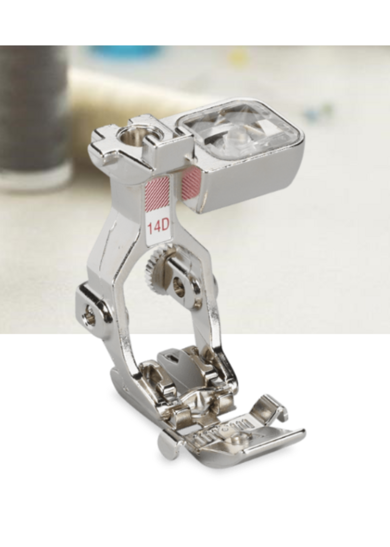 Bernina Bernina - #14D Zipper Foot with Guide (Fits Group: D/Ea3-4/Eb4/F/G)