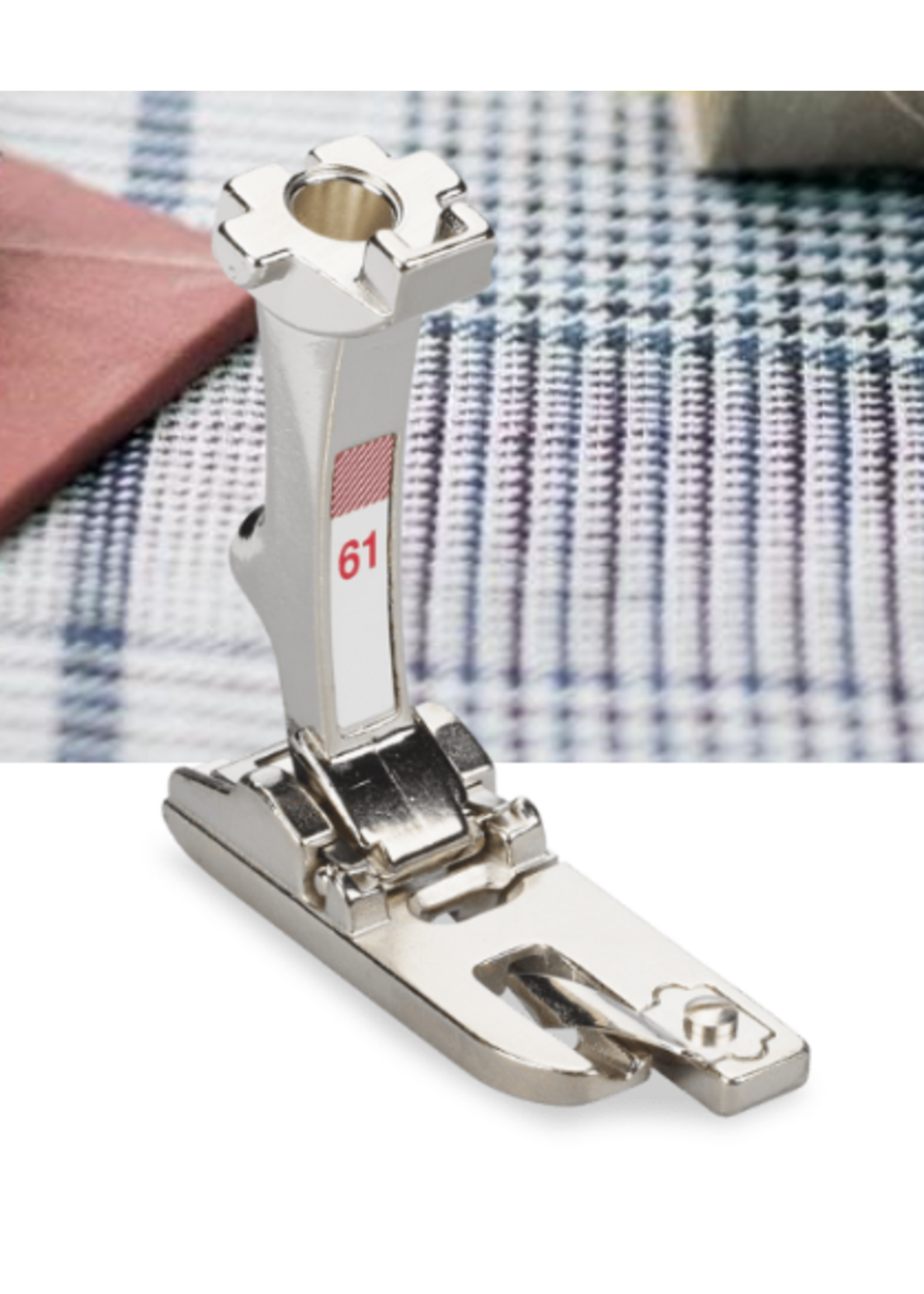Bernina Bernina - #61 Zigzag Hemmer Foot (Fits Group: B/C/D/Ea2-4/Eb2-4/Ec/F/G) - 2mm