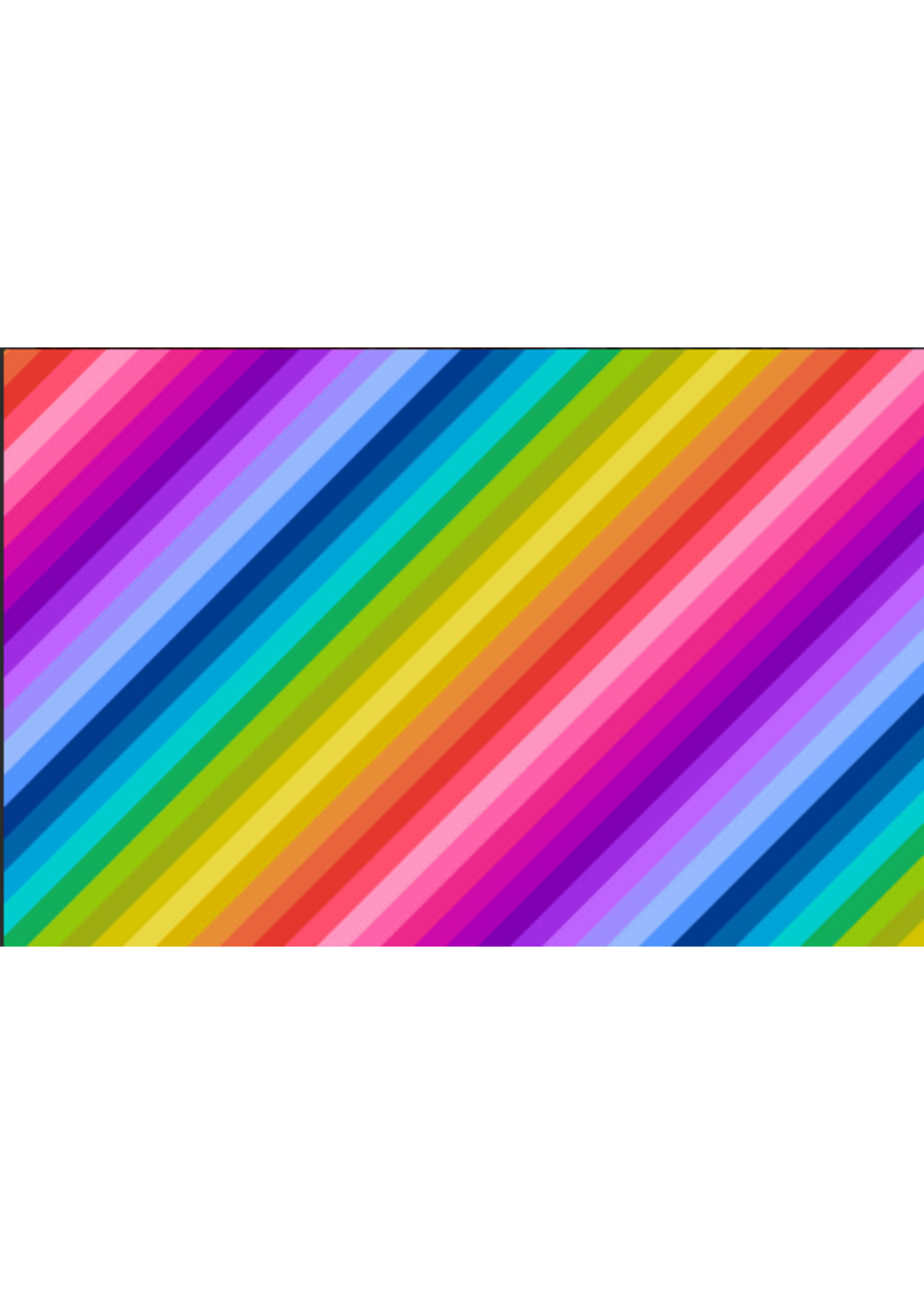 Lewis & Irene Fabrics Omnificent Ombres By Lewis & Irene -Vibrant Rainbow Diagonal Stripe  1 unit = 10 cm = 4 inches