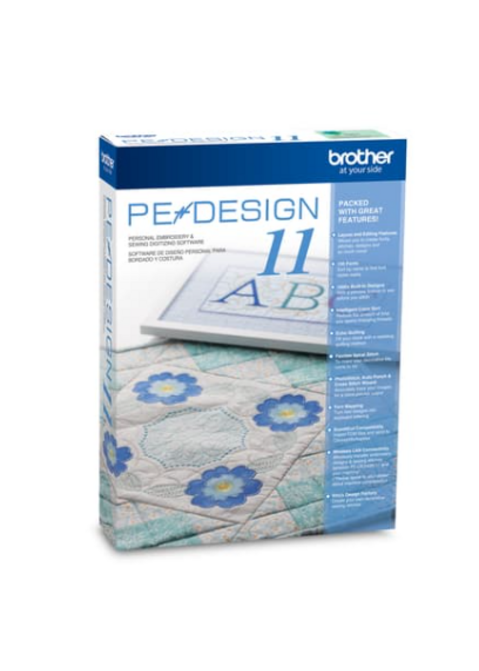 Brother Brother - PE-DESIGN 11 - Personal Embroidery and Sewing Digitizing Software