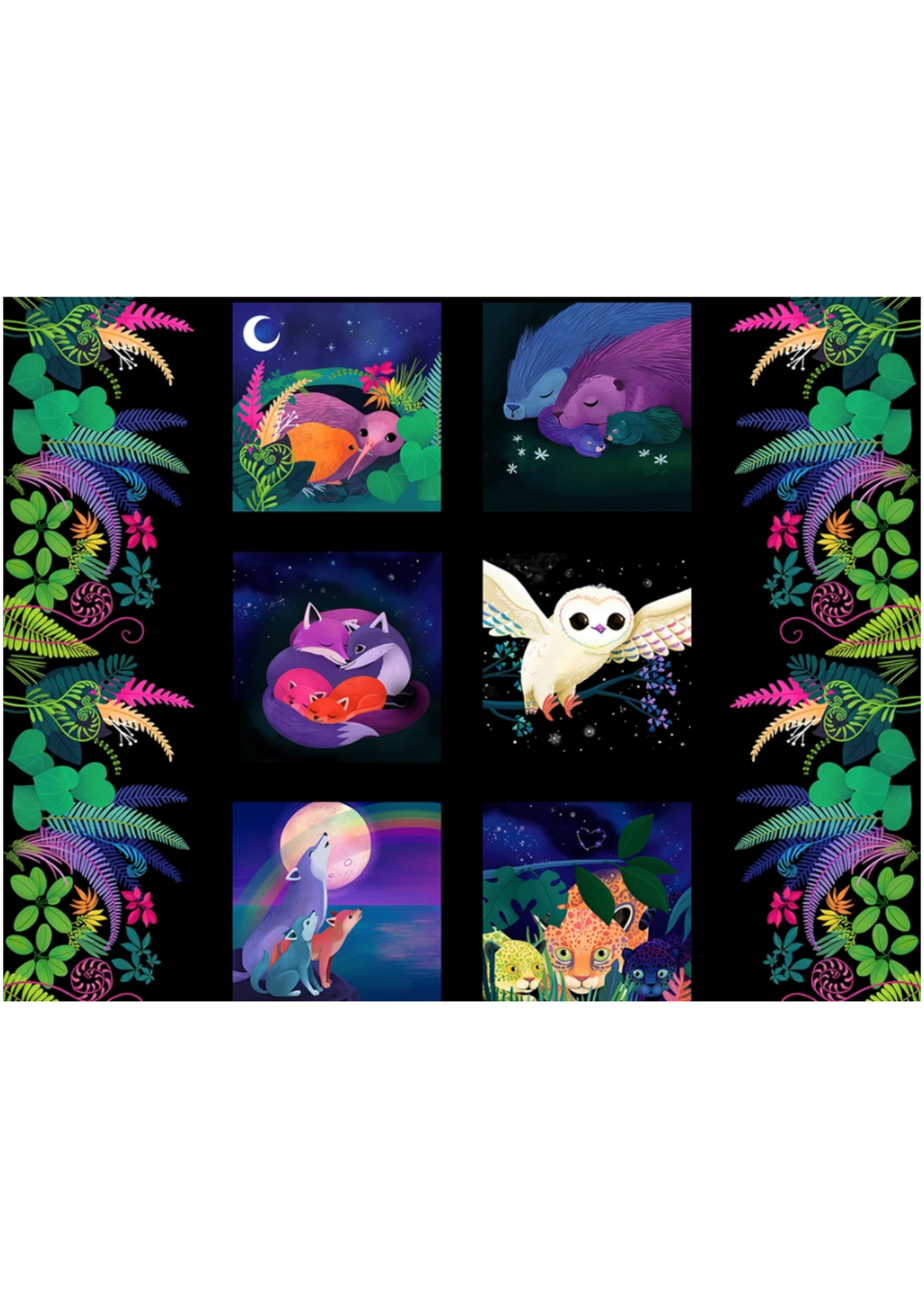 FreeSpirit Fabrics Love Under The Stars Panel 36 x 42