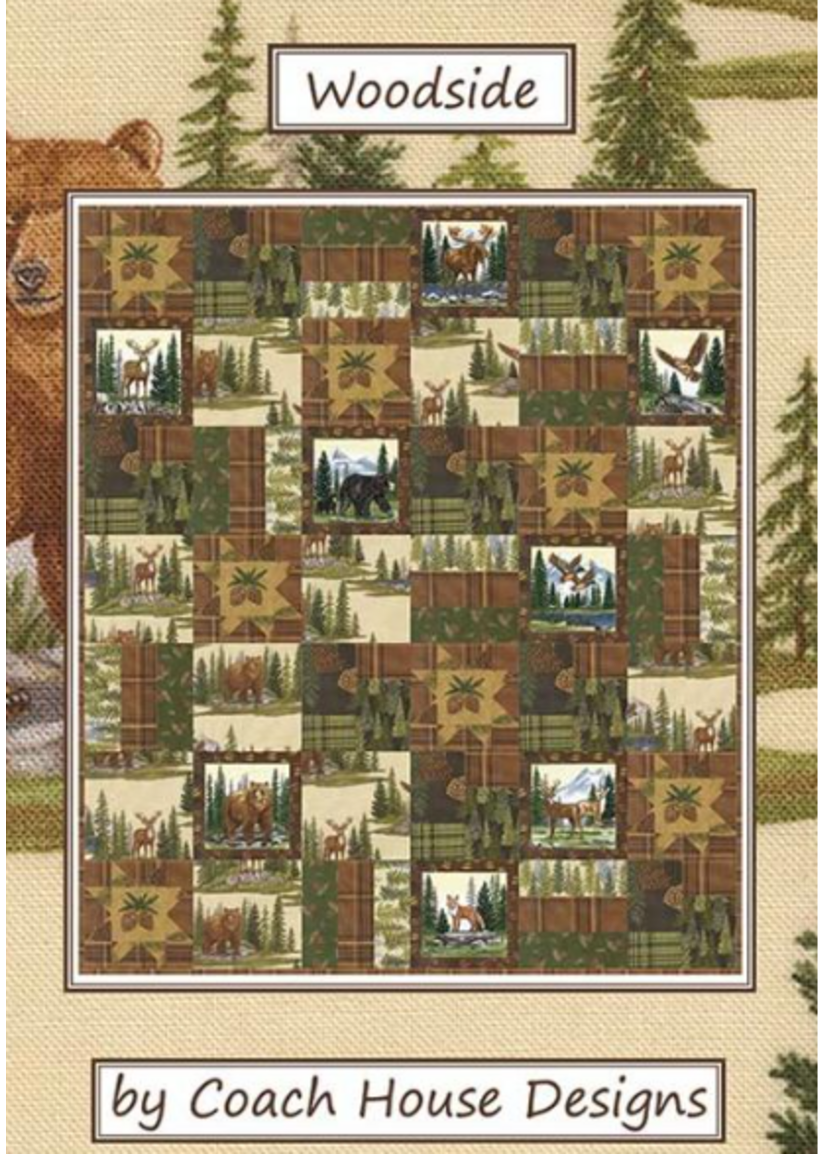 Shannon Fabrics Northwoods Lodge Quilting Cuddle Fat 1/4's 10 pc