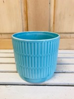 4.7'' Shiny Blue Pot