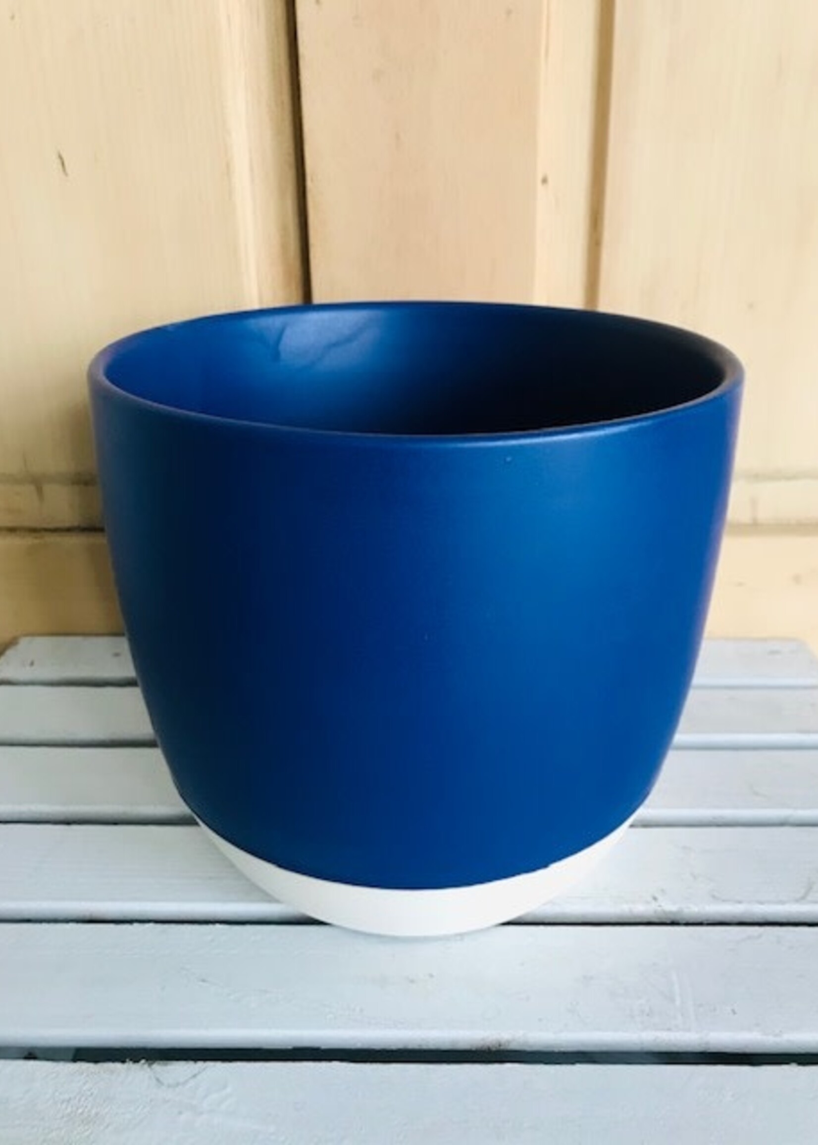 7.5'' Bumble Pot Cobalt