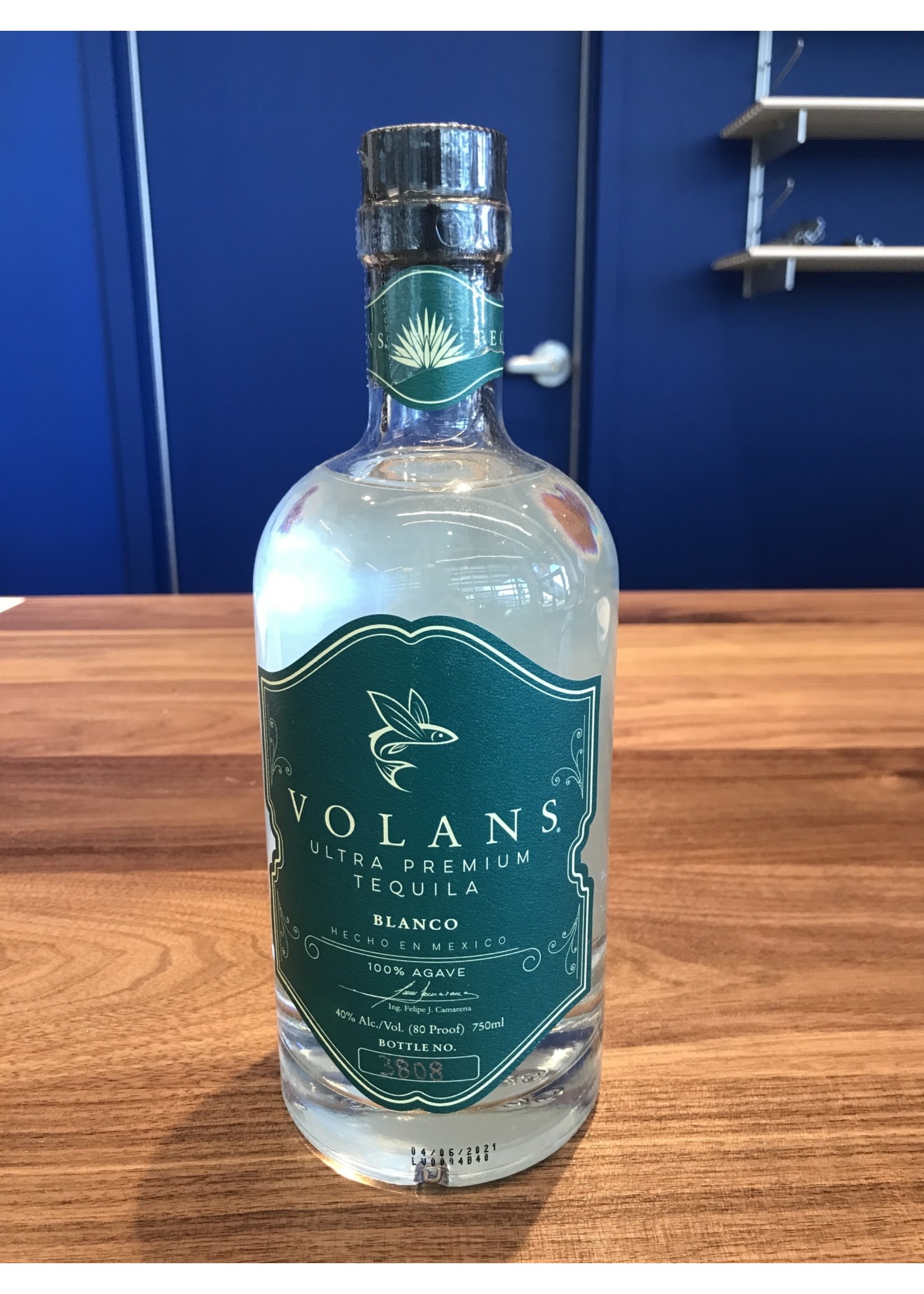 Blanco Volans Tequila Blanco