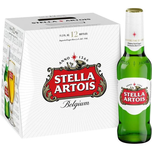 Stella Artois Stella Artois Premium Lager 12pk cans Corossol Wines