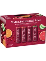 Nutrl Nutrl  Vodka Seltzer Cranberry Variety 8pk