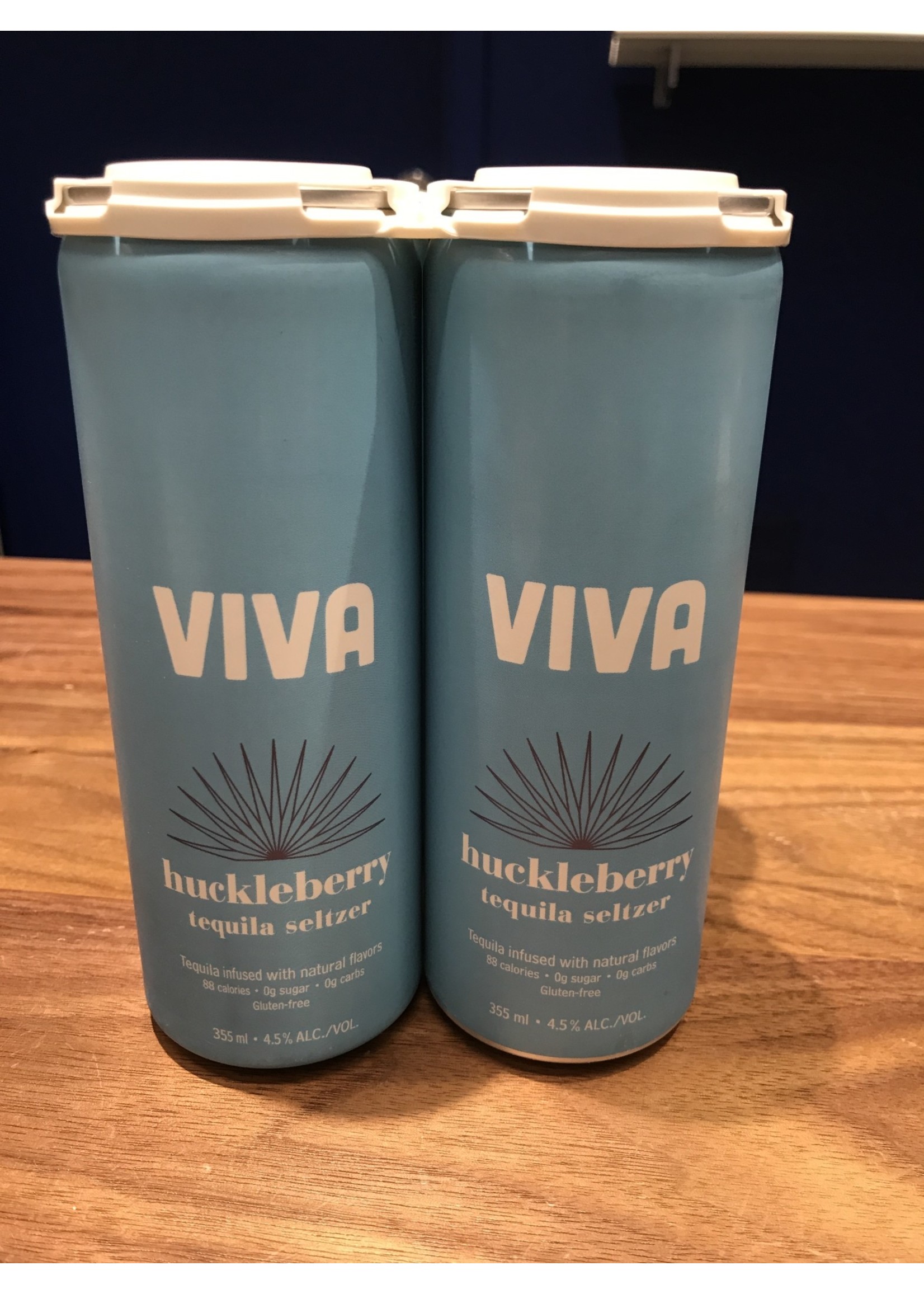 Viva Viva Huckleberry Tequila Seltzer 4pk