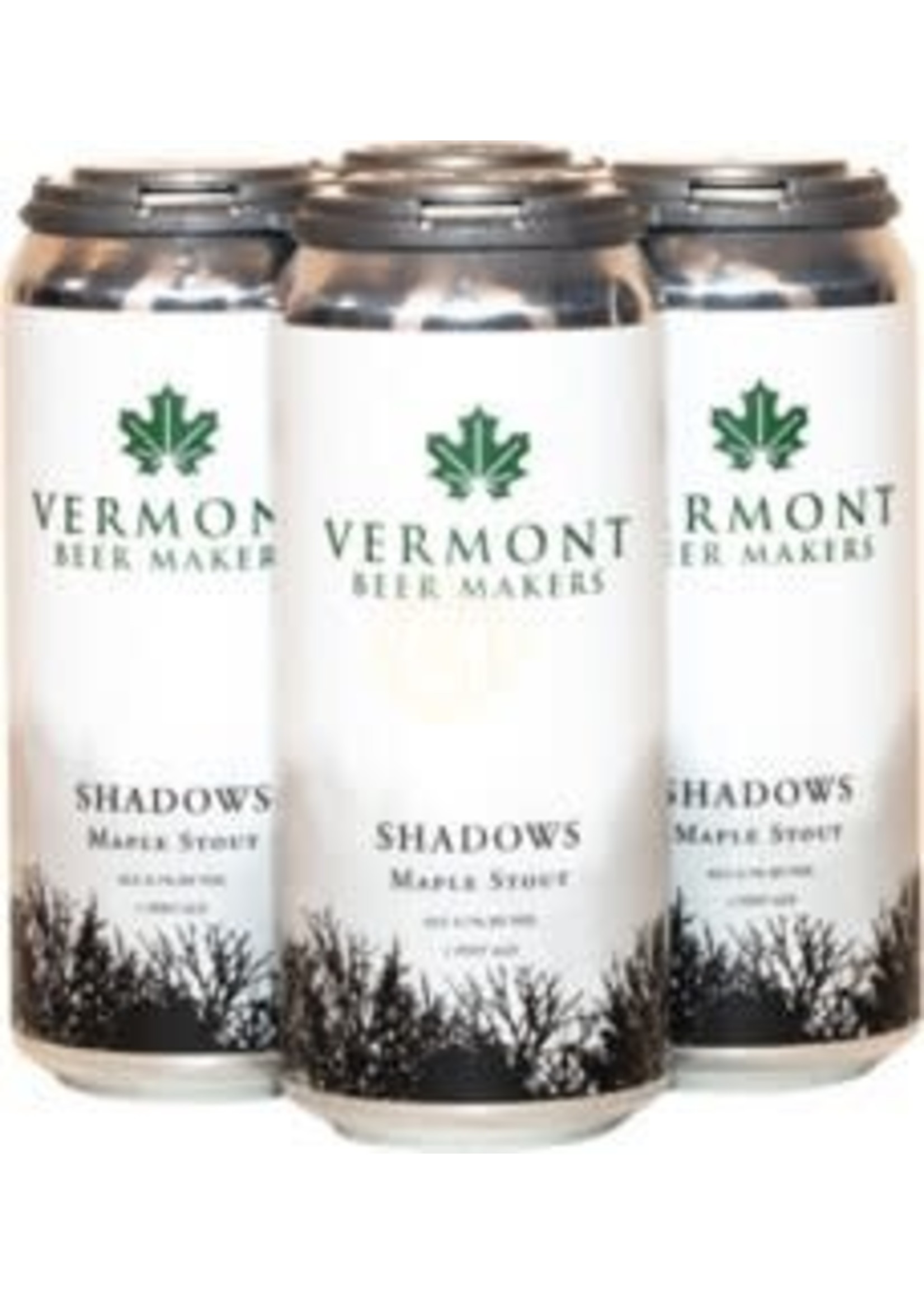 Vermont Beer Makers Vermont Beer Makers Shadows Maple Stout 4pk