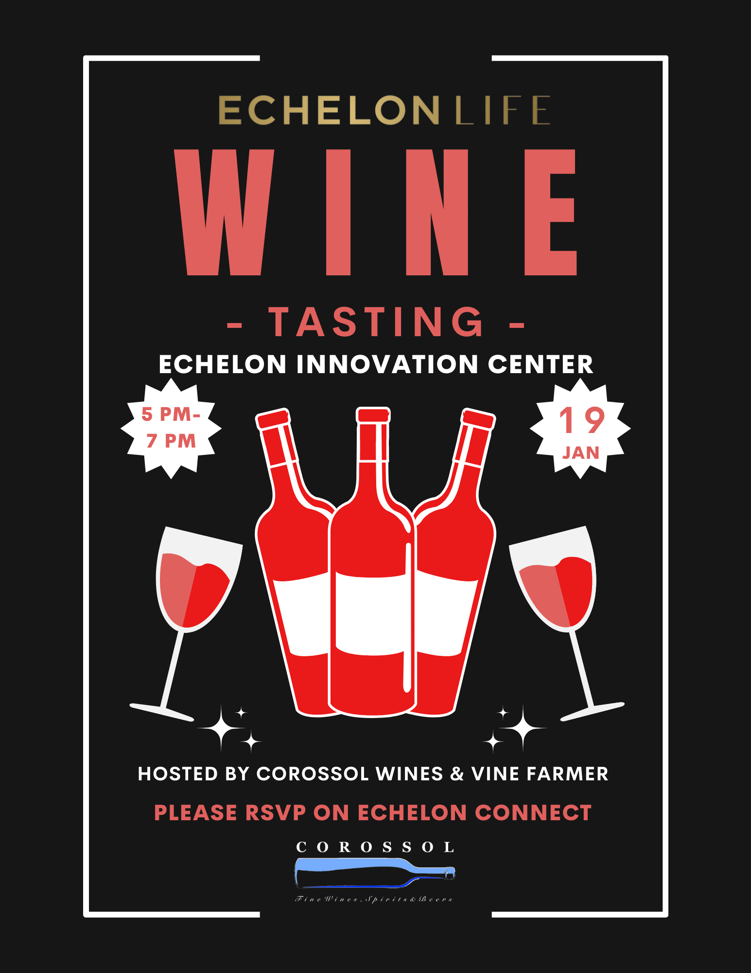 Private Event: Echelon & Alyx Tasting Jan 19