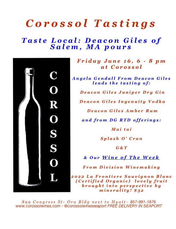 Deacon Giles Spirits June 16