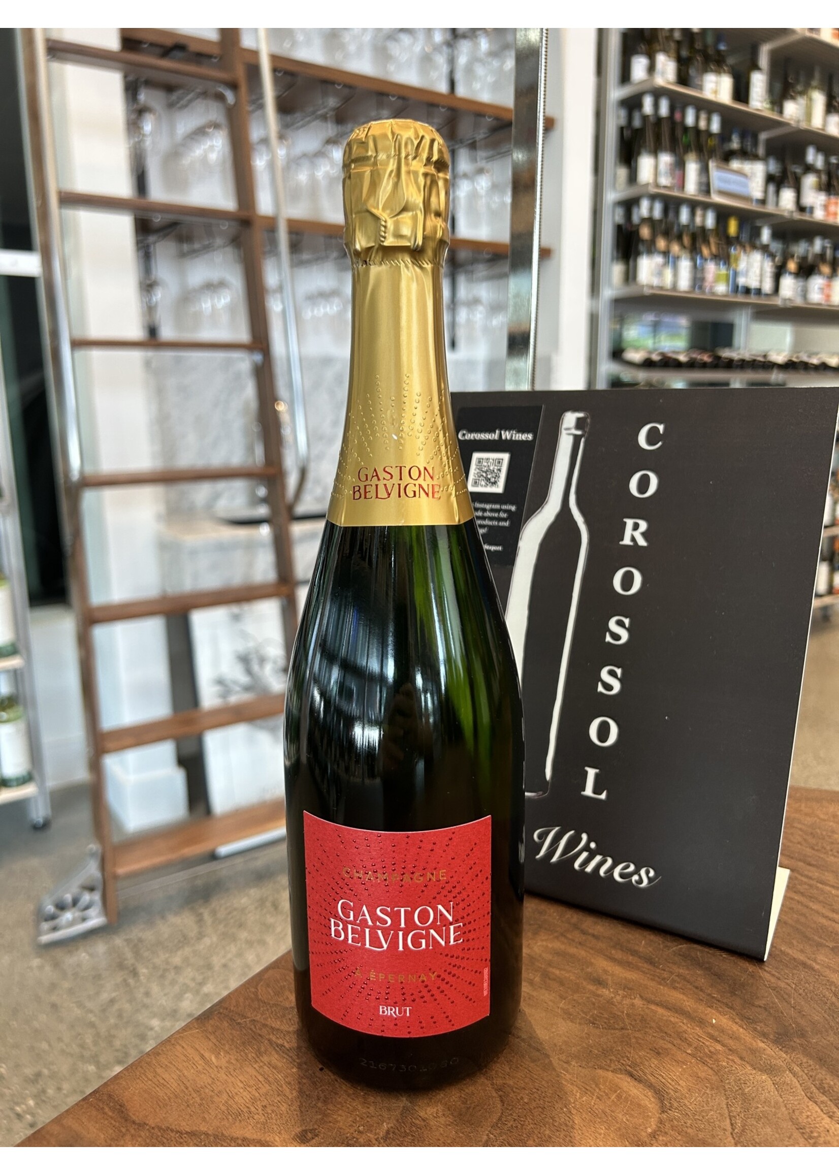 Gaston Belvigne Champagne À Èpernay Brut Corossol Wines