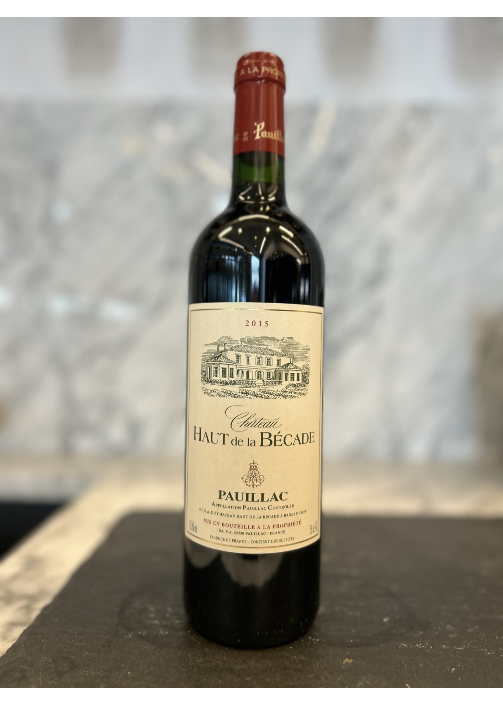 Ch. Haut de la Becade Chateau Haut de la Becade 2015 Pauillac