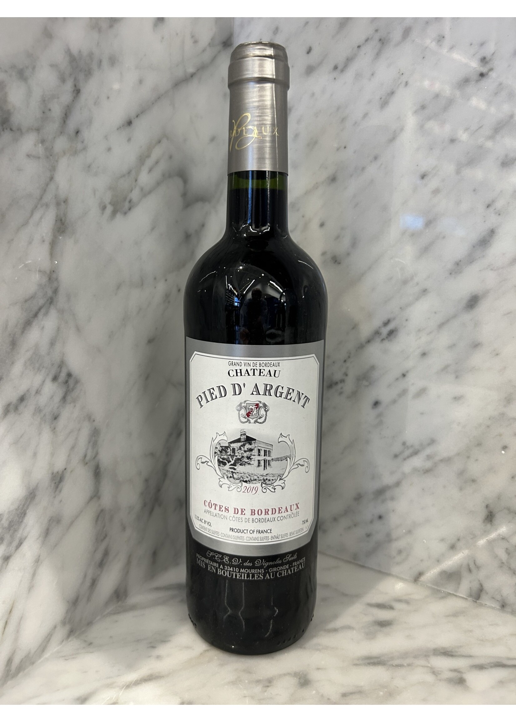 Ch. Pied d'Agent Chateau Pied D' Argent 2021 Cotes De Bordeaux