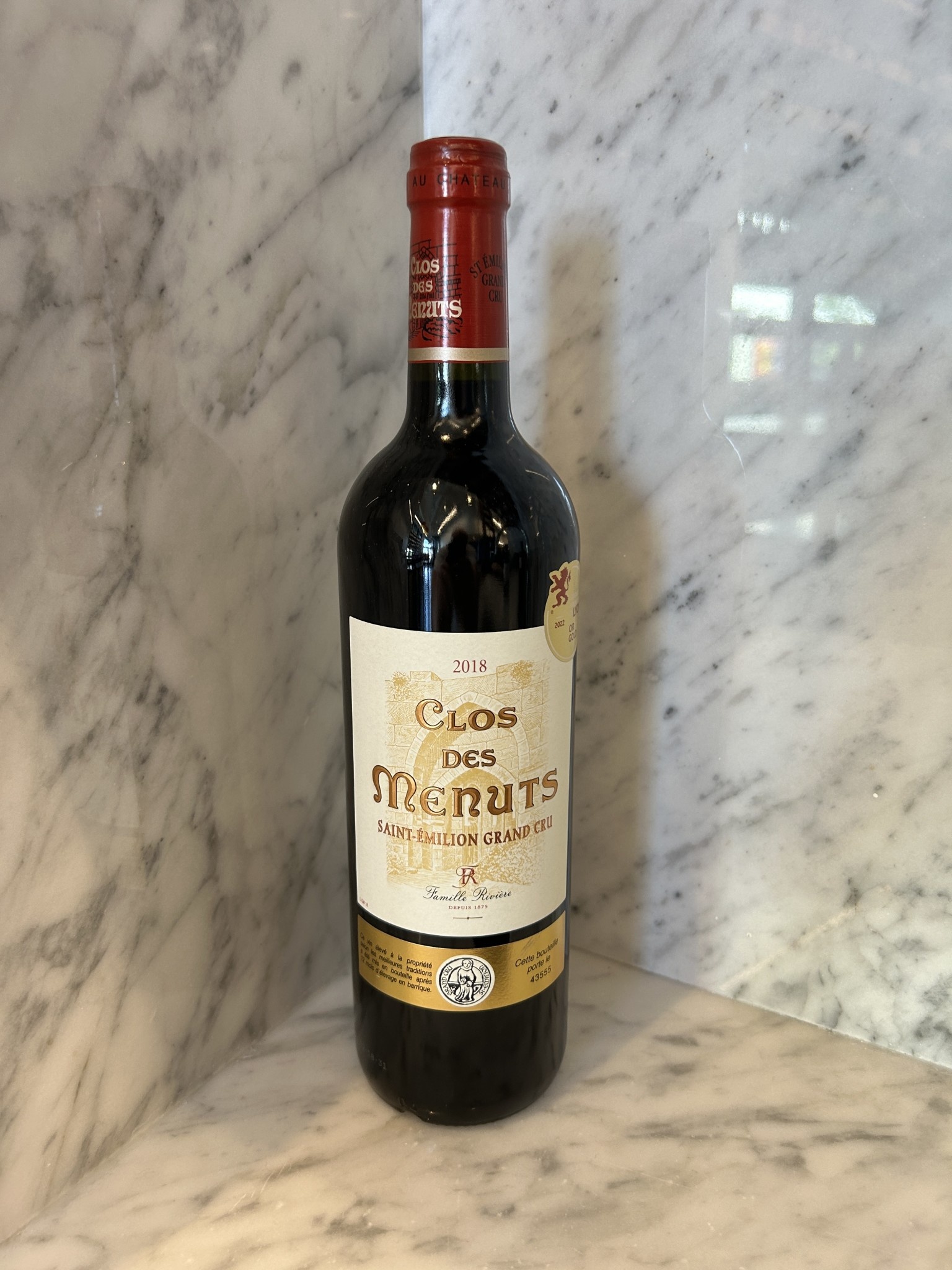 Clos Des Menuts Clos Des Menuts 2018 Saint Emilion Grand Cru