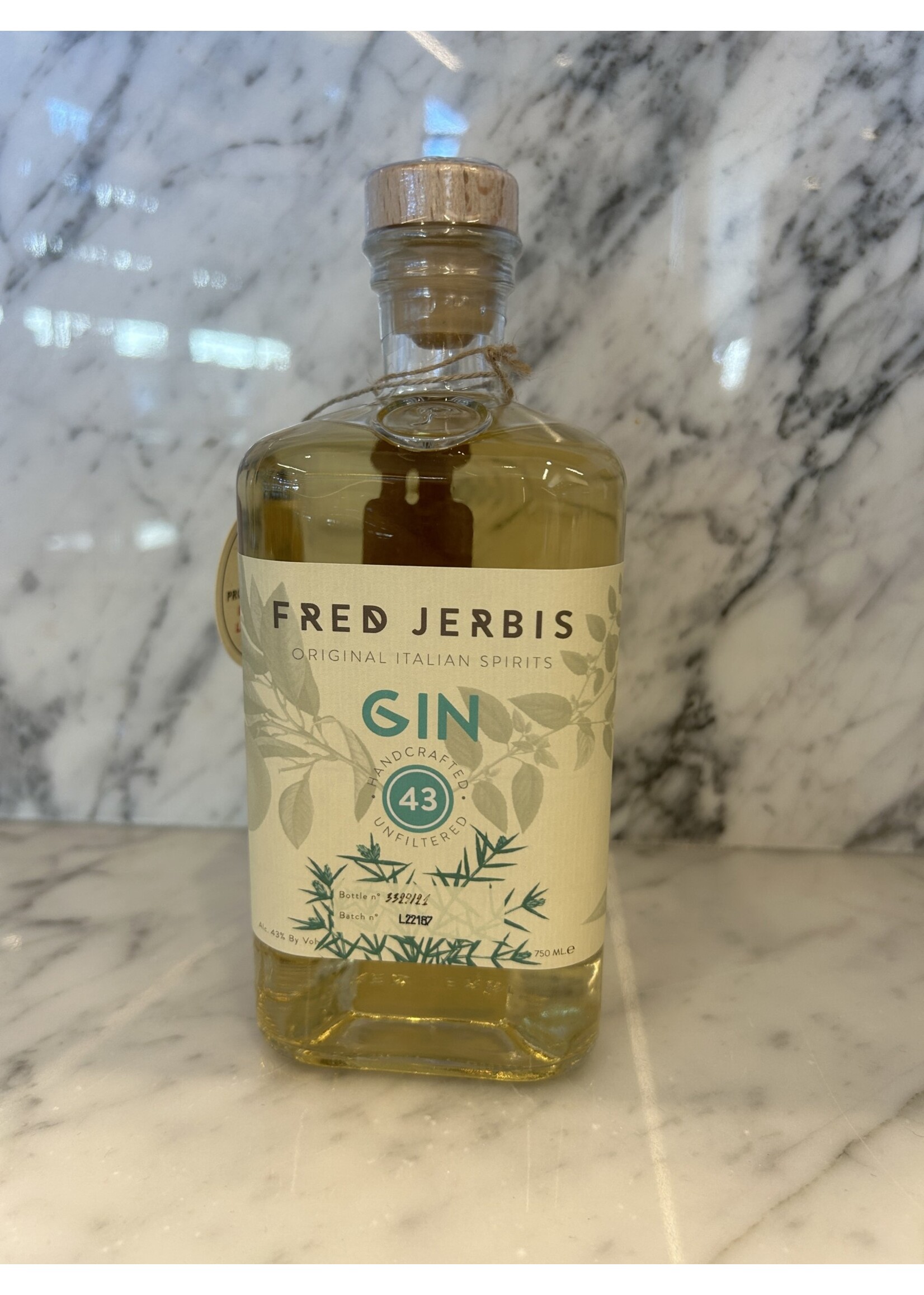 Fred Jerbis Fred Jerbis Gin 43 Handcrafted Unfiltered