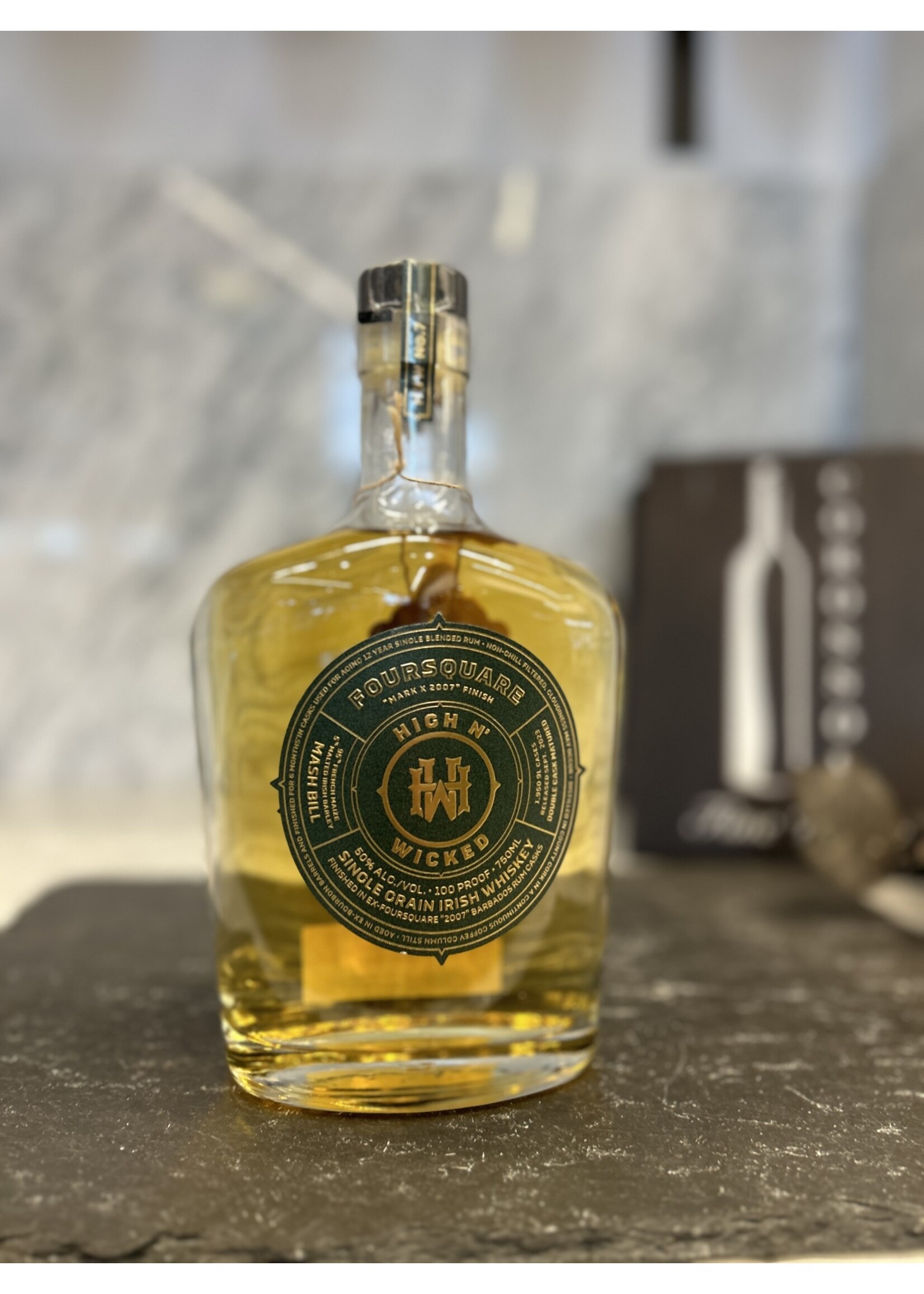 High & Wicked High N' Wicked Single Grain Irish Whiskey