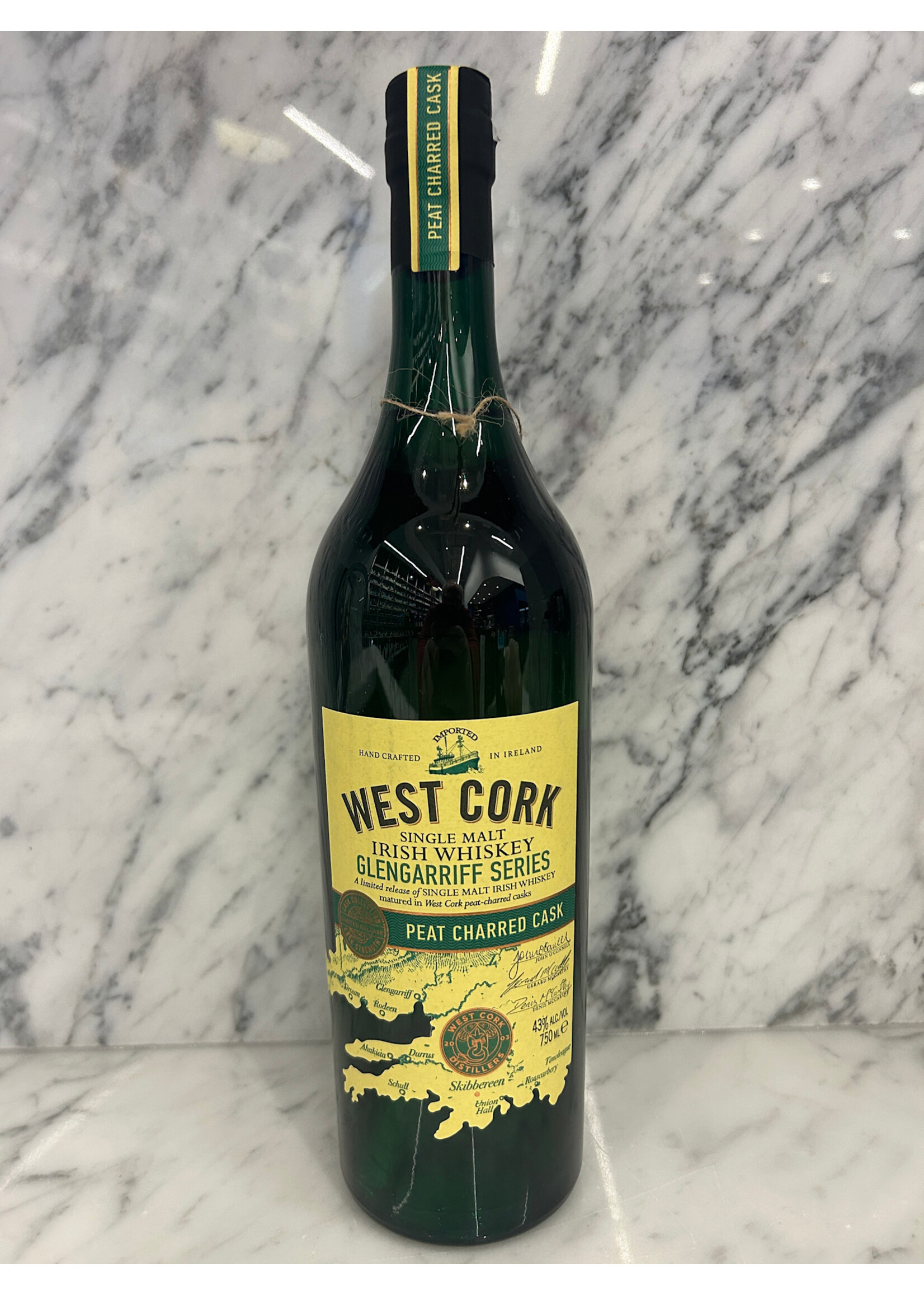 west Cork West Cork Glengarriff Series Peat Charred Cask  Single Malt Irish Whiskey