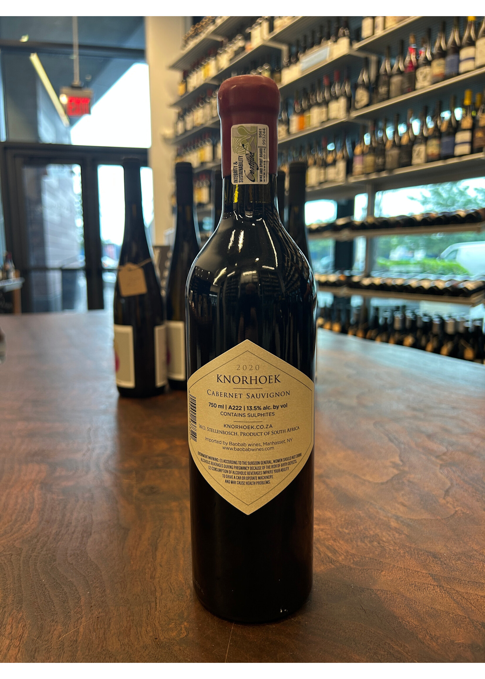 Knorhoek Knorhoek 2020 Cabernet Sauvignon Stellenbosch