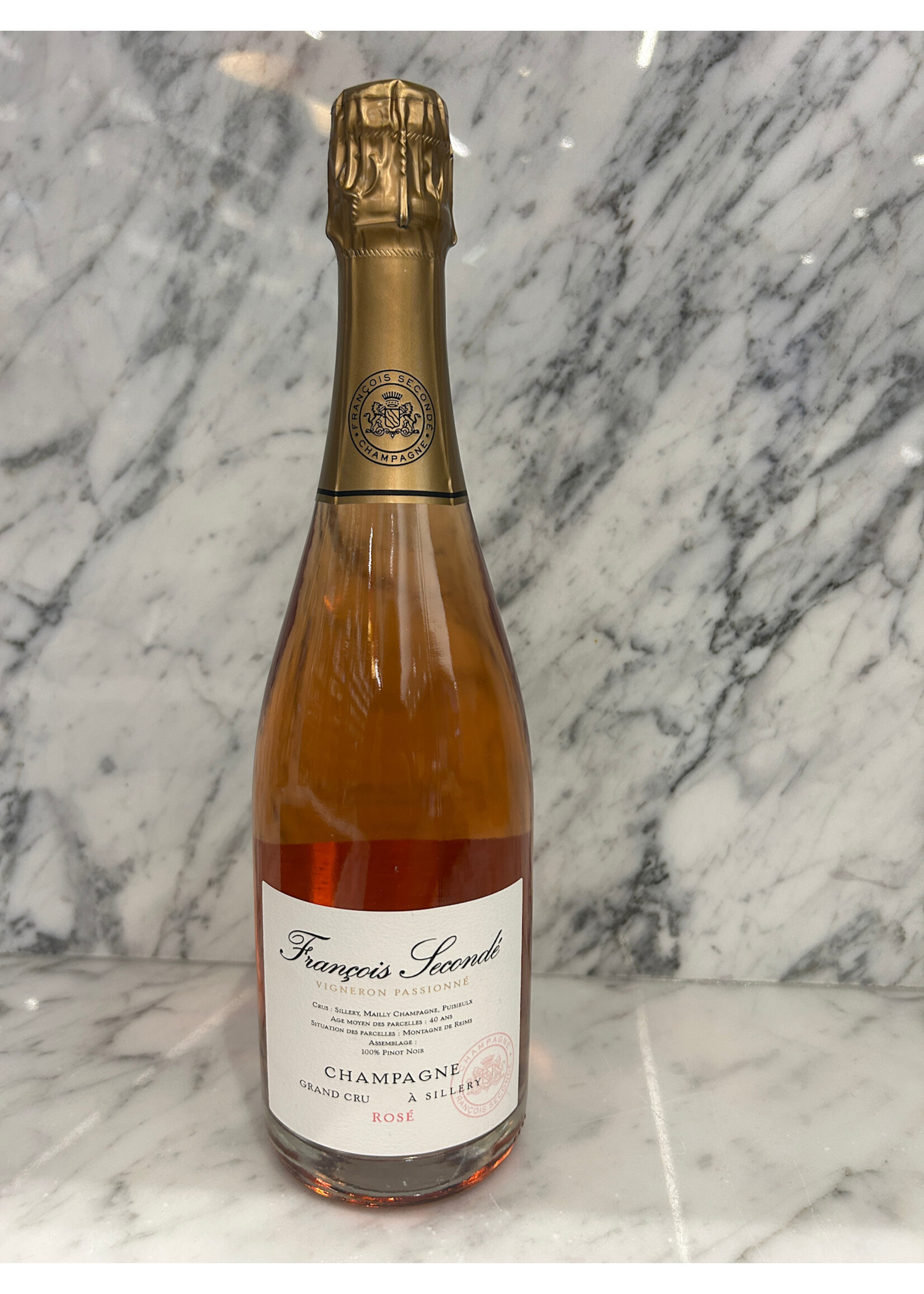 Francois Seconde Francois Secondé Grand Cru À Sillery Rosé