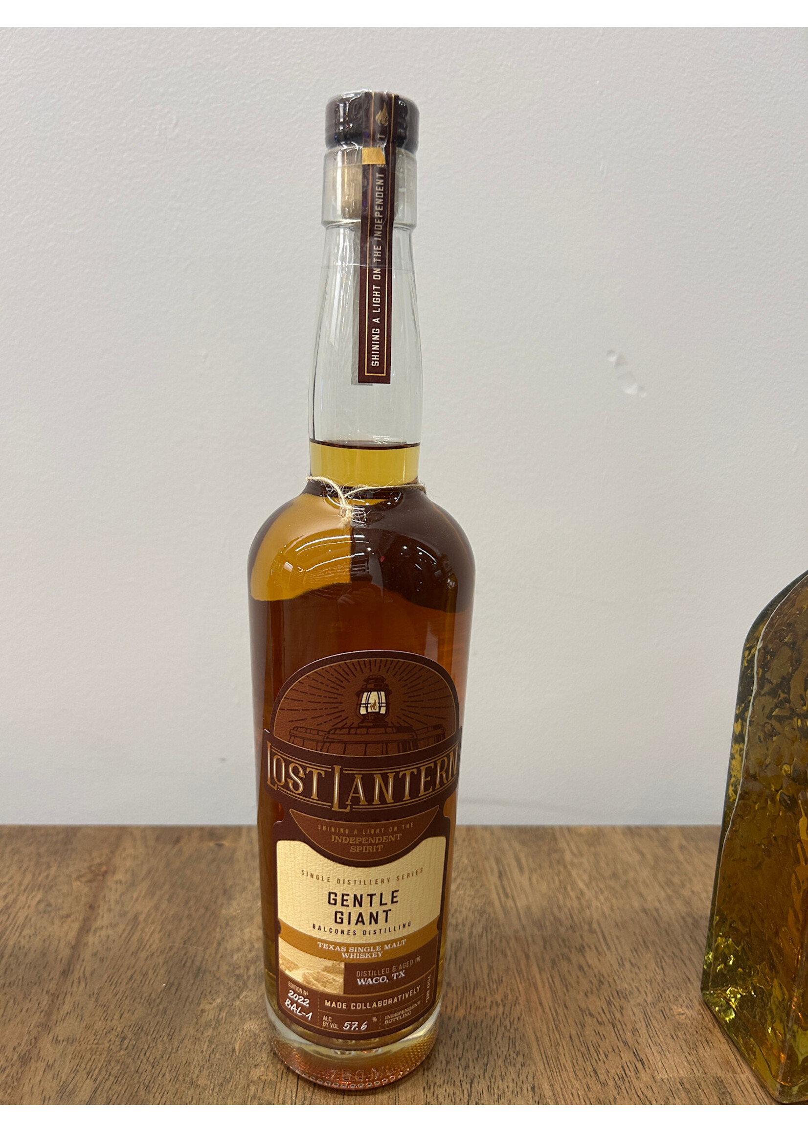 Lost Lantern Lost Lantern Gentle Giant Texas Single Malt Whiskey