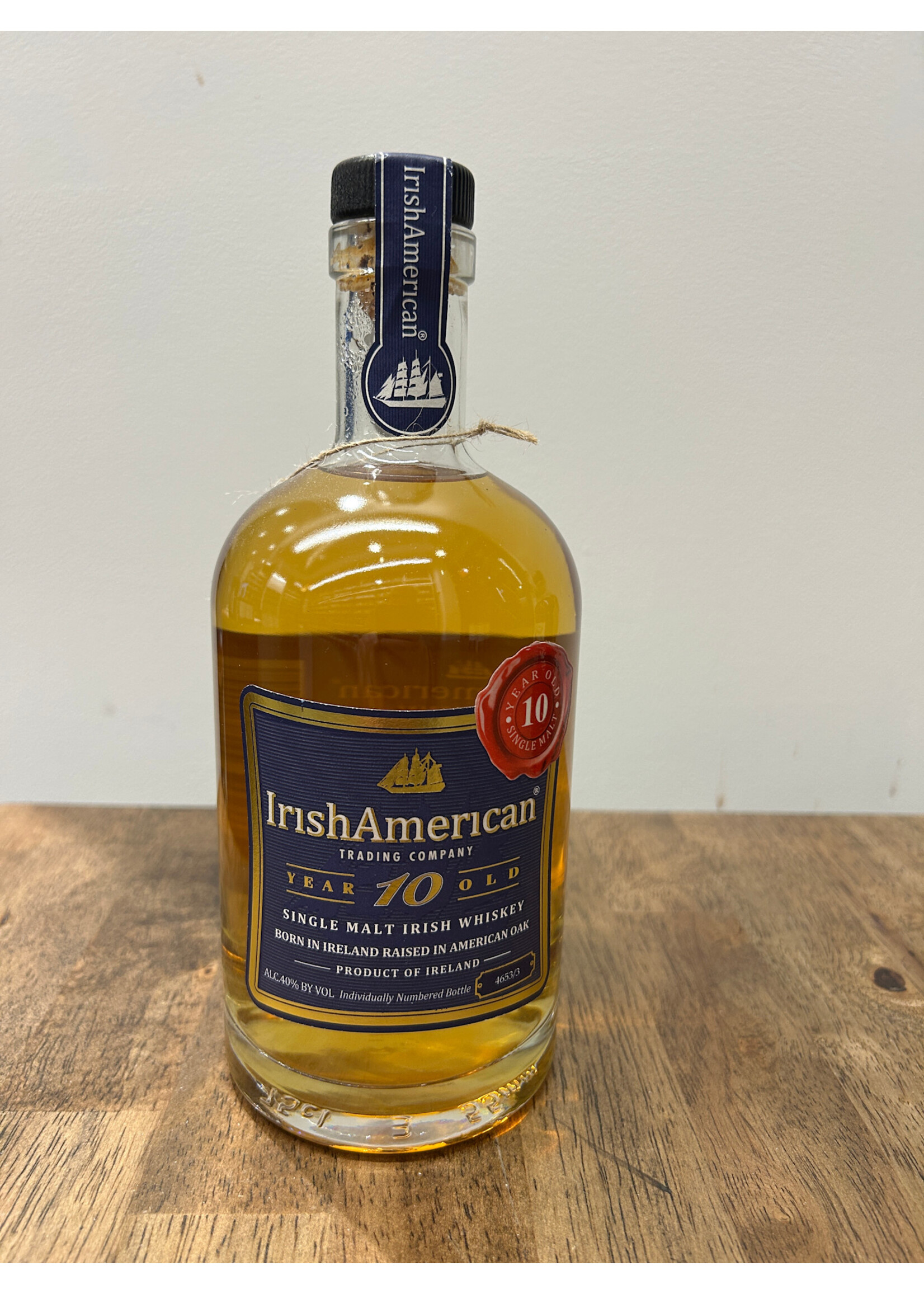 Irish American Trading Co. 10 Year Single Malt Irish Whiskey