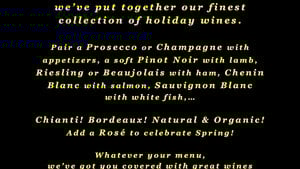 Easter & Passover Wines