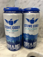 stowe cider Stowe Cider High & Dry Super-Dry Cider 4pk
