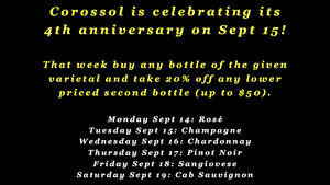 Corrosol 4th Anniversary