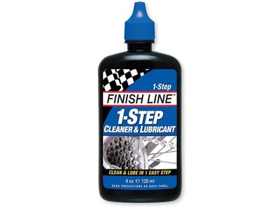 Finish Line 1 Step Cleaner & Lubriant, 4oz squeeze