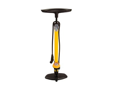 EVO AirPress Sport, Floor Pump, SmartHead, 160psi, Yellow