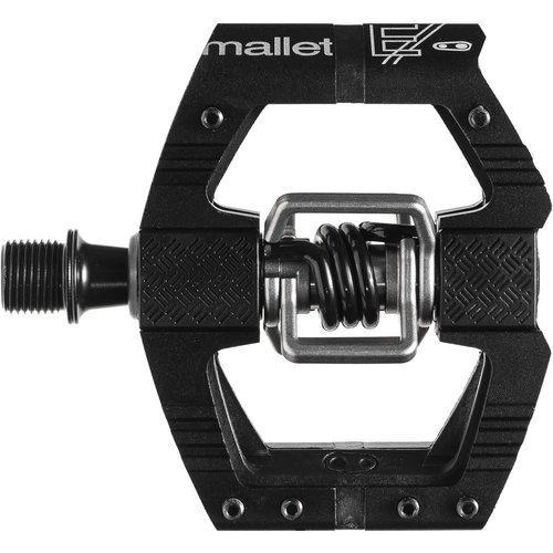 Crankbrothers Crank Brothers Mallet Enduro Pedals - Dual Sided Clipless with Platform Aluminum 9/16 Black