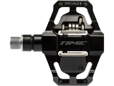 Time Time SPECIALE 8 Pedals - Dual Sided Clipless with Platform Aluminum 9/16 Black