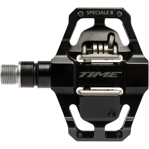 Time Time SPECIALE 8 Pedals - Dual Sided Clipless with Platform Aluminum 9/16 Black