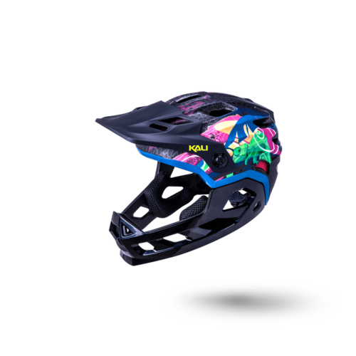 Kali Maya FF Child Youth Helmets Lizard Matte Black OS Kali Maya FF Child Youth Helmets Lizard Matte Black OS