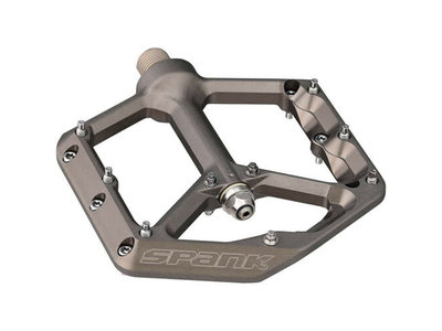 Spank Spank Oozy Pedals - Platform Aluminum 9/16 Gun Metal