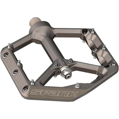 Spank Spank Oozy Pedals - Platform Aluminum 9/16 Gun Metal