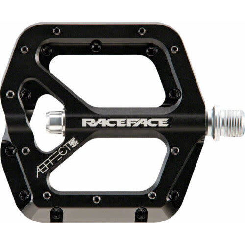 Race Face RaceFace Aeffect Pedals - Platform Aluminum 9/16 Black Race Face RaceFace Aeffect Pedals - Platform Aluminum 9/16 Black