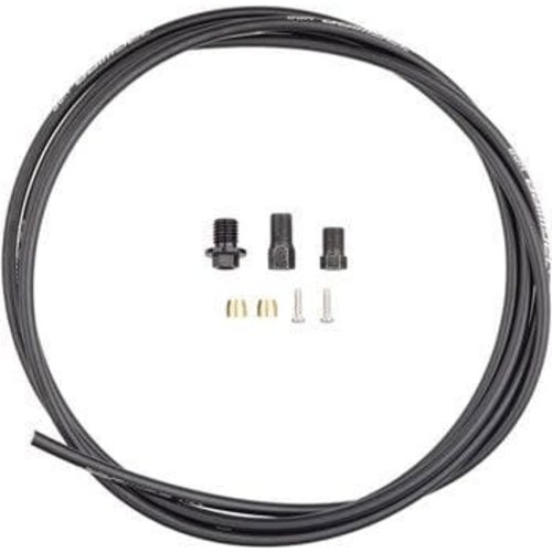 Jagwire Jagwire Sport Mineral Oil Hydraulic Hose Kit for Shimano Dura Ace Ultegra 105 GRX 2000mm Black Jagwire Jagwire Sport Mineral Oil Hydraulic Hose Kit for Shimano Dura Ace Ultegra 105 GRX 2000mm Black