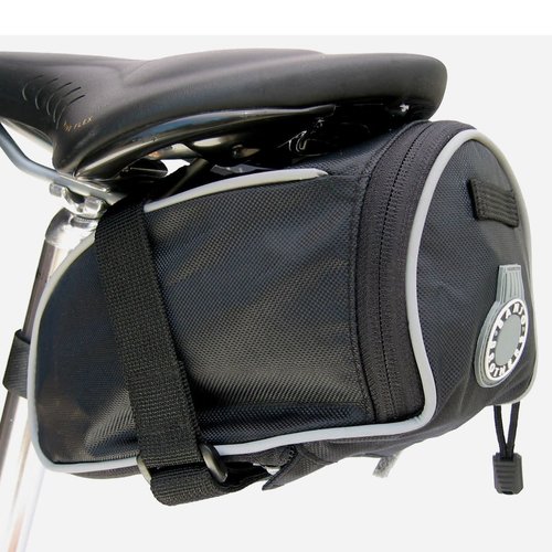 Banjo Brothers Banjo Brothers Seat Bag: LG, Black