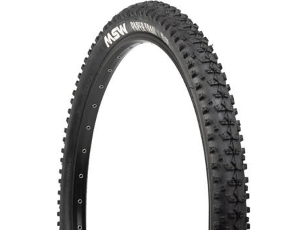 MSW MSW Paper Trail Tire - 26 x 2.25 Wirebead Black 33tpi