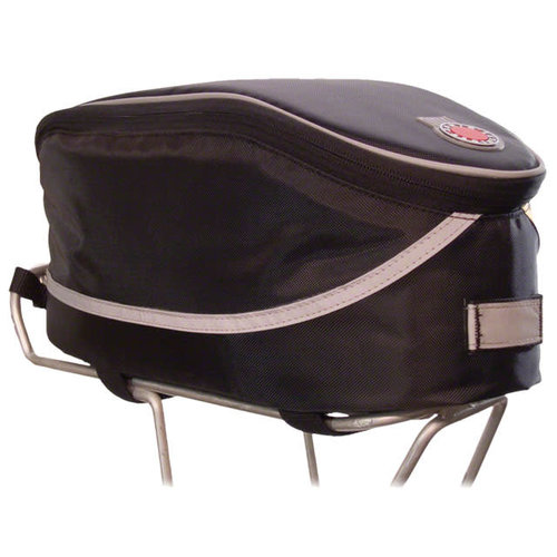 Banjo Brothers Banjo Brothers Rack Top Bag: Black Banjo Brothers Banjo Brothers Rack Top Bag: Black