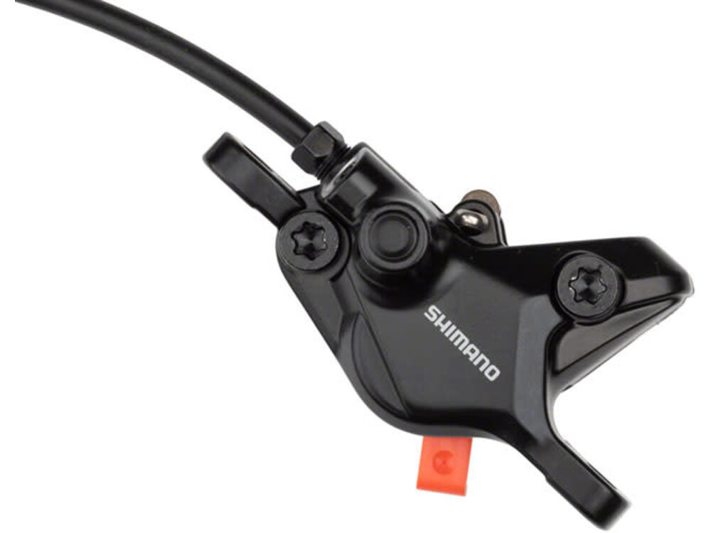 Shimano Shimano Deore BL-M4100/BR-MT410 Disc Brake and Lever - Front Hydraulic Resin Pads Gray