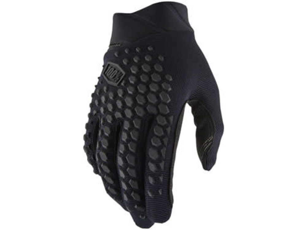 100 Percent Geomatic Full Finger Glove - Black/Char