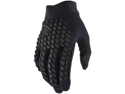 100 Percent Geomatic Full Finger Glove - Black/Char