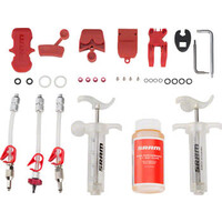 Pro Disc Brake Bleed Kit - For SRAM X0, XX, Guide, Level, Code, HydroR, and G2, with DOT Fluid