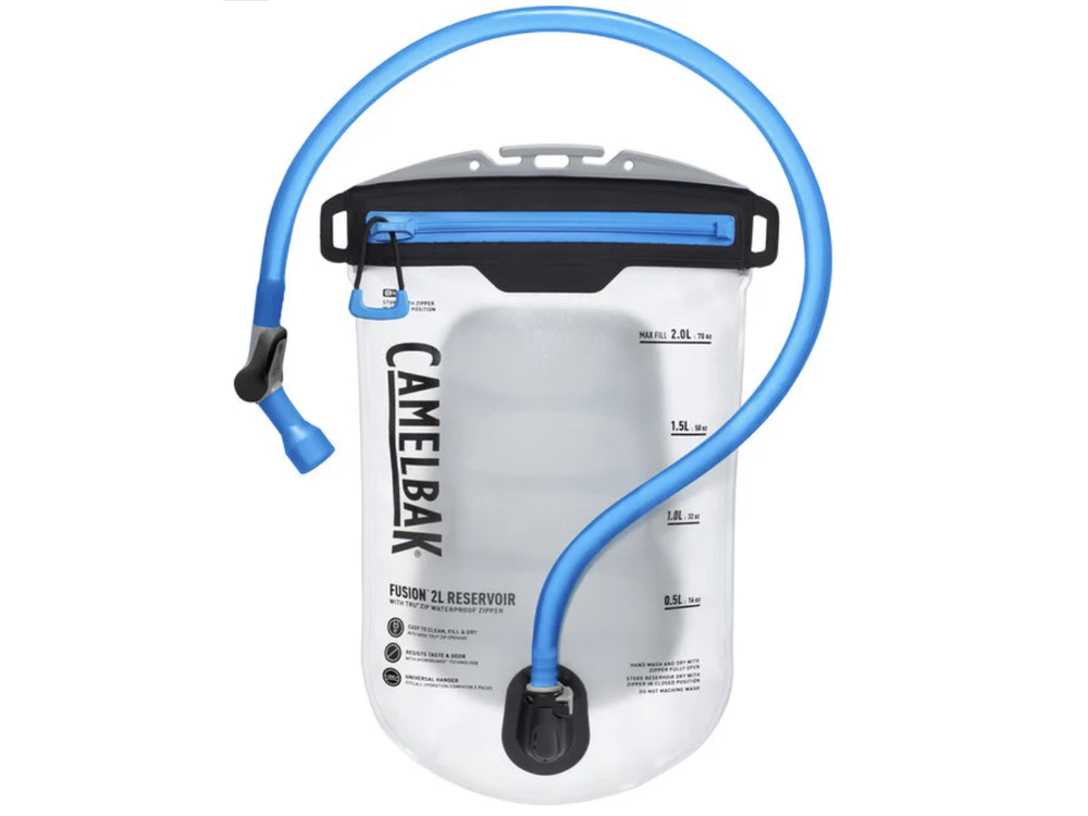CamelBak CamelBak Fusion 2L Reservoir with Tru Zip Waterproof Zipper, Clear