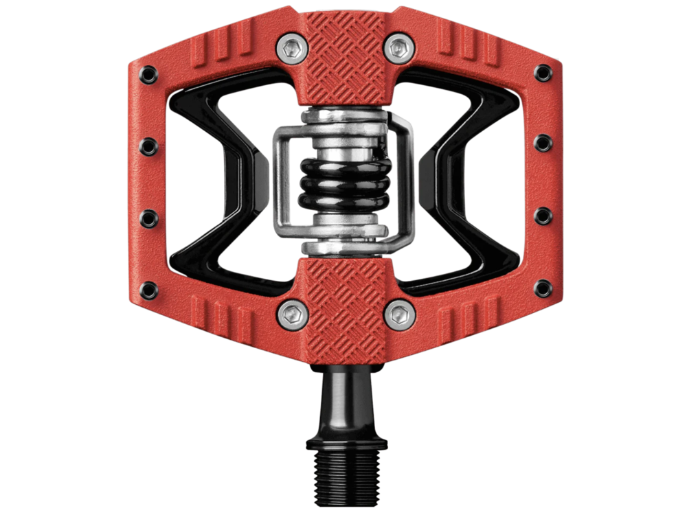 Crankbrothers Doubleshot 3 Red & Black / Black Spring w/ Pins